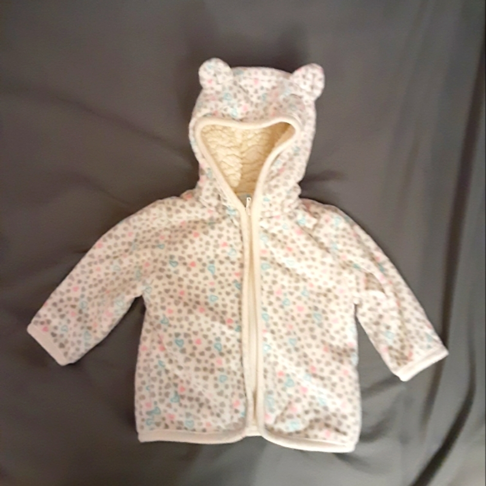 💕3 for 25💕 soft & adorable faux fur baby hoodie